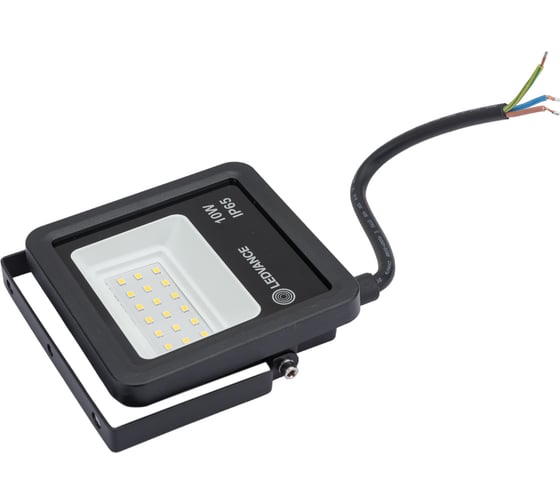 Светодиодный прожектор LEDVANCE ECOCLASS FL G2 10W 740 230V BK 4058075709218 1