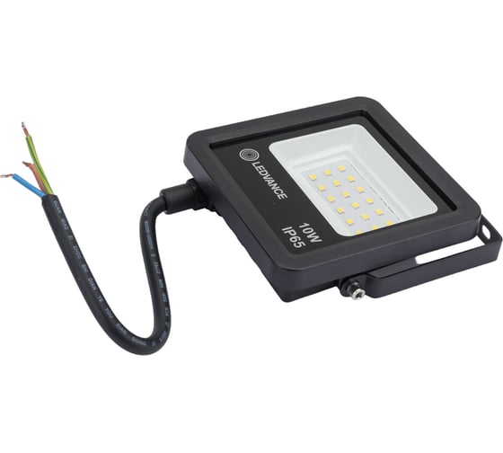 Светодиодный прожектор LEDVANCE ECOCLASS FL G2 10W 740 230V BK 4058075709218
