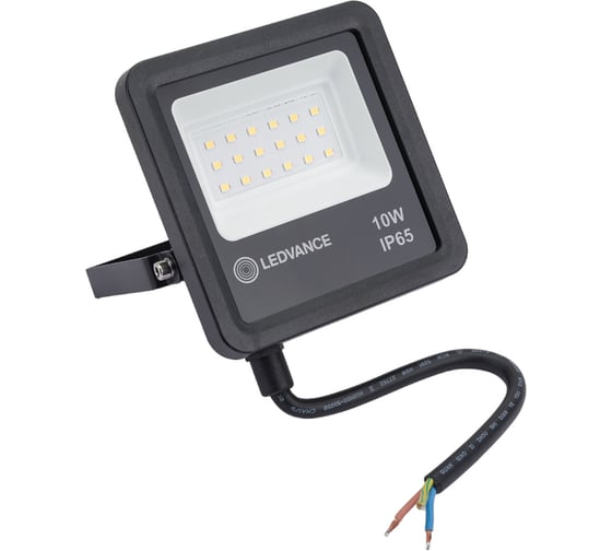 Светодиодный прожектор LEDVANCE ECOCLASS FL G2 10W 740 230V BK 4058075709218