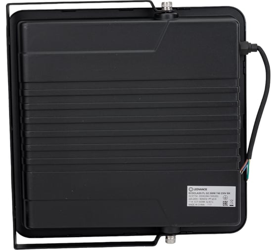 Светодиодный прожектор LEDVANCE ECOCLASS FL G2 200W 740 230V BK 4058075709454