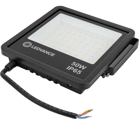 Светодиодный прожектор LEDVANCE ECOCLASS FL G2 50W 740 230V BK 4058075709331