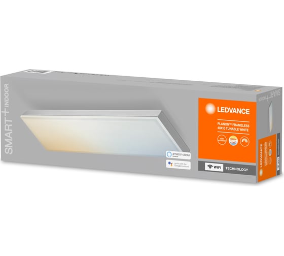 Умный светильник LEDVANCE SMART WIFI PLANON FRAMELESS 40X10TWLEDV 4058075484634
