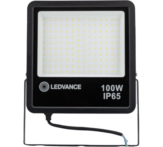 Светодиодный прожектор LEDVANCE ECOCLASS FL G2 100W 765 230V BK 4058075709393 1