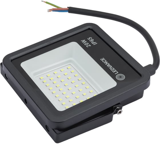 Светодиодный прожектор LEDVANCE ECOCLASS FL G2 20W 765 230V BK 4058075709270 1