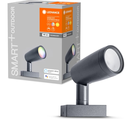 Умный уличный светильник LEDVANCE SMART WIFI GARDEN SPOT RGBW 1PEXTDGLEDV 4058075478398