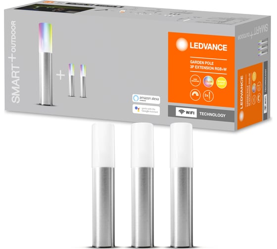 Умный уличный светильник LEDVANCE SMART WIFI GARDEN POLE RGBW 3PEXT LEDV 4058075478251