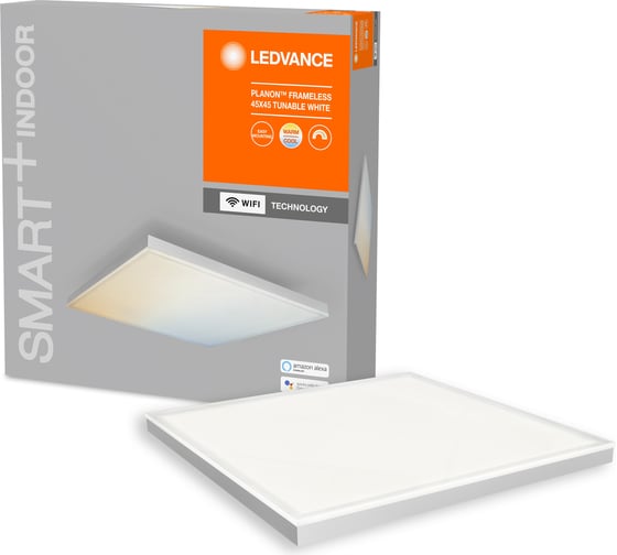 Умный светильник LEDVANCE SMART WIFI PLANON FRAMELESS 45X45TWLEDV 4058075484375