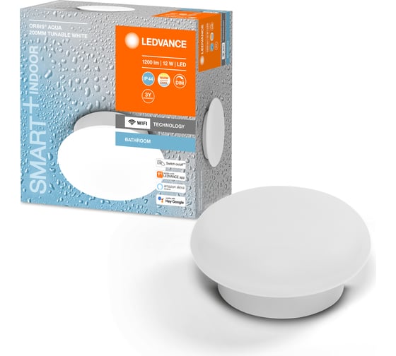 Умный светильник LEDVANCE SMART WIFI ORBIS AQUA 200RDIP44TWWTLEDV 4058075574410