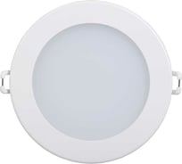 Светильник IEK ДВО 1602 белый, круг, LED, 7Вт, 4000, IP20, LDVO0-1602-1-7-K01