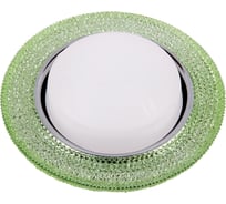 Встраиваемый светильник General Lighting Systems с подсветкой GX53, 123х42мм, модерн малахит, IP20 GCL-GX53-H38-BL-2 661254