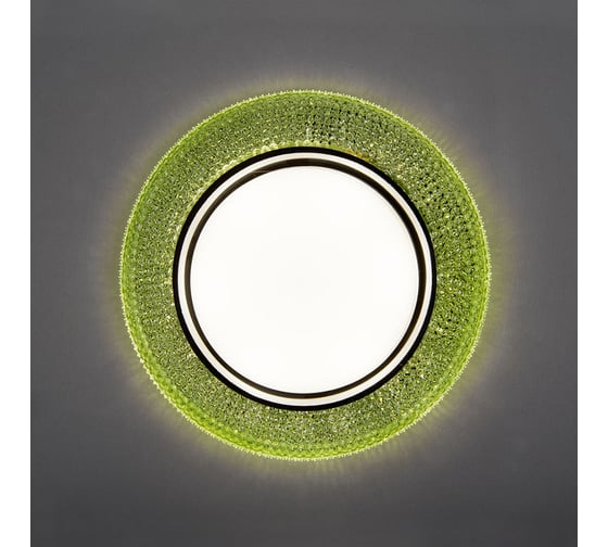 Встраиваемый светильник General Lighting Systems с подсветкой GX53, 123х42мм, модерн малахит, IP20 GCL-GX53-H38-BL-2 661254