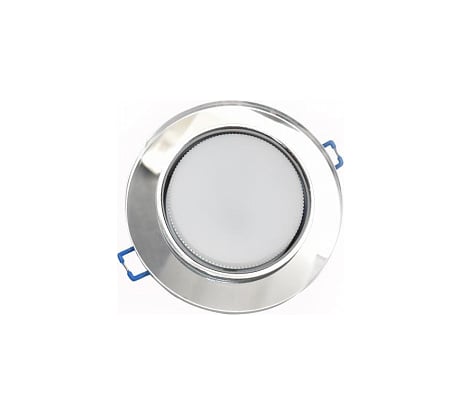 Встраиваемый светильник General Lighting Systems с подсветкой GX53, 120х42мм, круглый зеркальный, IP20 GCL-GX53-H38-BL-5 661255