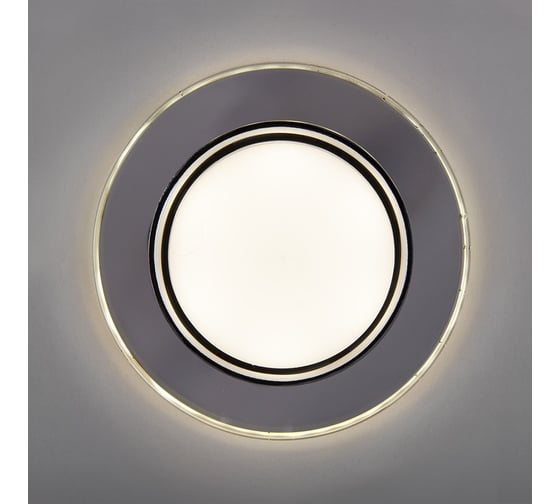 Встраиваемый светильник General Lighting Systems с подсветкой GX53, 120х42мм, круглый зеркальный, IP20 GCL-GX53-H38-BL-5 661255