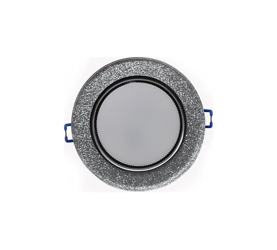 Светильник General Lighting Systems GCL-GX53-H38-BL-5 круглый, СЕРЕБРЯНЫЙ БЛЕСК 661256 1