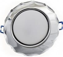 Встраиваемый светильник General Lighting Systems с подсветкой GX53, 120х42мм, фигурный зеркальный, IP20 GCL-GX53-H38-BL-6 661257