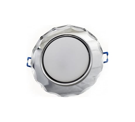 Встраиваемый светильник General Lighting Systems с подсветкой GX53, 120х42мм, фигурный зеркальный, IP20 GCL-GX53-H38-BL-6 661257