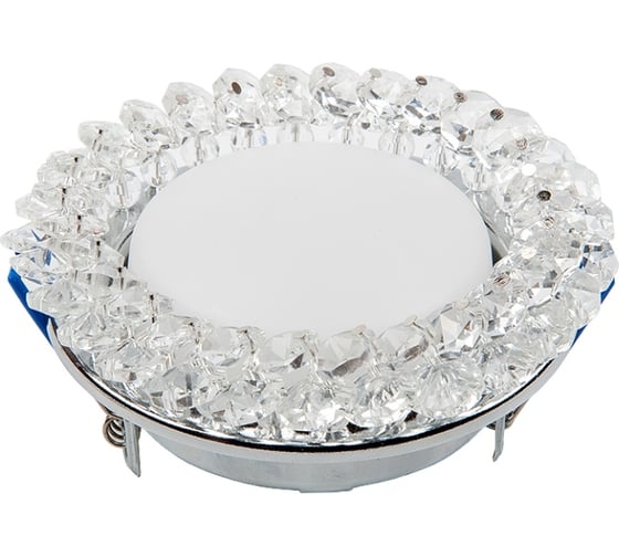 Встраиваемый светильник General Lighting Systems без подсветки GX53, 123х45мм, хрусталь, IP20 GCL-GX53-H38-BL-9 661156
