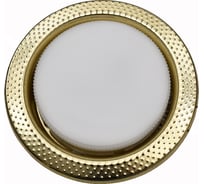 Встраиваемый светильник General Lighting Systems без подсветки GX53, 107х38мм, аверс, золото, IP20 GCL-GX53-H38-G 661214