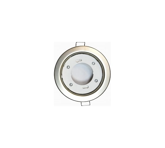 Встраиваемый светильник General Lighting Systems без подсветки GX53, 123х45мм, белый жемчуг, IP20 GCL-GX53-H38-MA-WHITE 661141