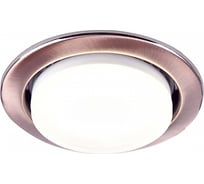 Встраиваемый светильник General Lighting Systems GX53, 108х38мм, античный красный, IP20 GCL-GX53-H38-RA 431900