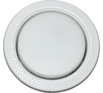 Встраиваемый светильник General Lighting Systems без подсветки GX53, 107х38мм, аверс, белый, IP20 GCL-GX53-H38-W 661216