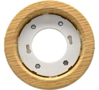 Встраиваемый светильник General Lighting Systems без подсветки GX53, 123х45мм, сосна, IP20 GCL-GX53-H38-WOOD-PINE 661145