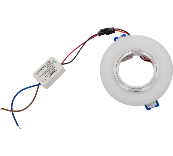 Светильник с подсветкой General Lighting Systems GCL-MR16-A-BL-5 круглый, матовый 661245