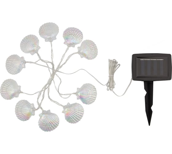 Каскад Lamper Хранитель жемчужины LED 4 м с выносной солнечной панелью 2 м и аккумулятором 602-267 1