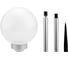 Светодиодный светильник Lamper ШАР ф200 LED встроенная солнечная панель, аккумулятор 602-1004 7