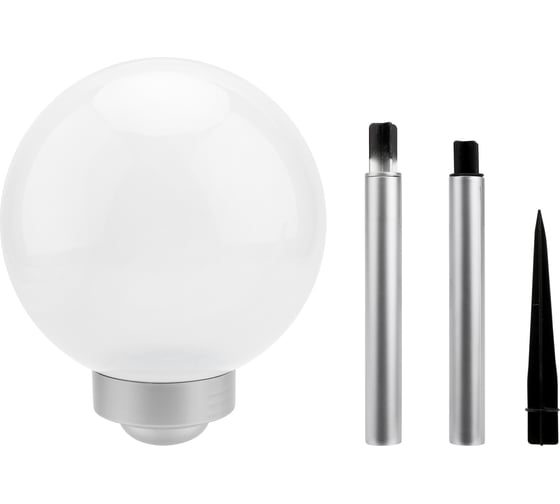 Светодиодный светильник Lamper ШАР ф250 LED встроенная солнечная панель, аккумулятор 602-1005