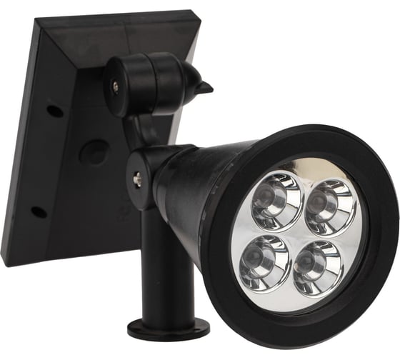 Светильник прожектор Lamper NEW AGE RGB на солнечной батарее, LED монтаж на стену, колышек 602-237