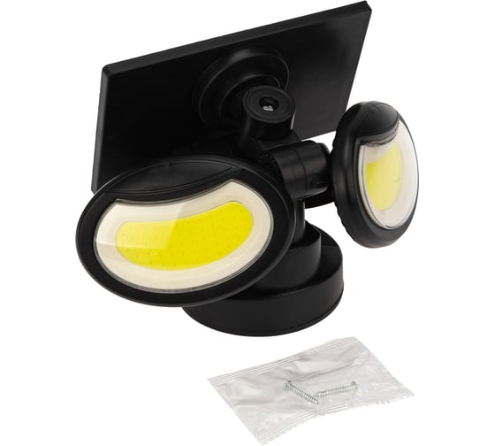 Прожектор Lamper NEW AGE COB 6500 K LED с датчиками движения и освещенности, аккумулятор 602-1010