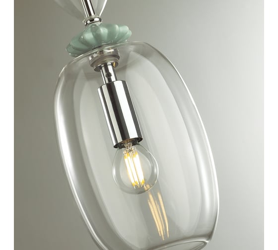 Подвес ODEON LIGHT E14, 1х40W, BIZET 4893/1B