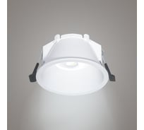 Встраиваемый потолочный светильник RITTER Artin круг скрытая лампа 94x94x52 монтажное отверстие 85x85 GU5.3 белый 51435 0