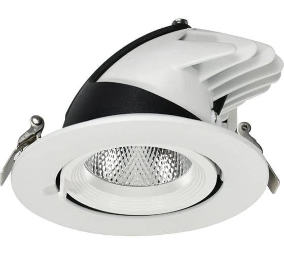 Светильник встраиваемый RITTER Artin выдвижной поворотный конус 90x73 LED 9Вт 720Лм 4200К алюминий 59994 4