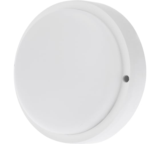 Светодиодный пылевлагозащищенный светильник REXANT ЖКХ-01 круг 12 Вт IP65 6500 K с датчиком движения 607-266