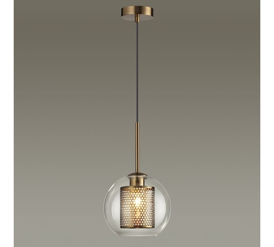 Подвес ODEON LIGHT E27 1*40W CLOCKY 4939/1