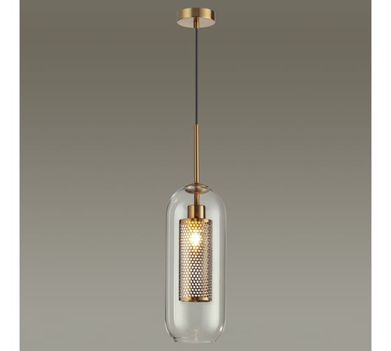 Подвес ODEON LIGHT E27 1*40W CLOCKY 4940/1