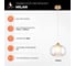 Подвесной светильник Vele Luce Milan 1 60 VL5724P11 5
