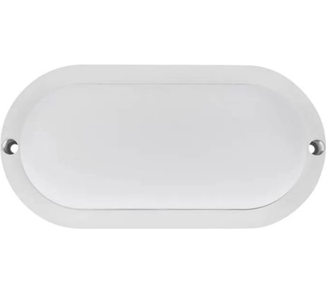 Светодиодный пылевлагозащищенный светильник REXANT ЖКХ-01 овал 12 Вт IP65 4000 K 177 мм 607-263