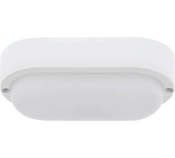 Светодиодный пылевлагозащищенный светильник REXANT ЖКХ-01 овал 8 Вт IP65 6500 K с датчиком 607-258