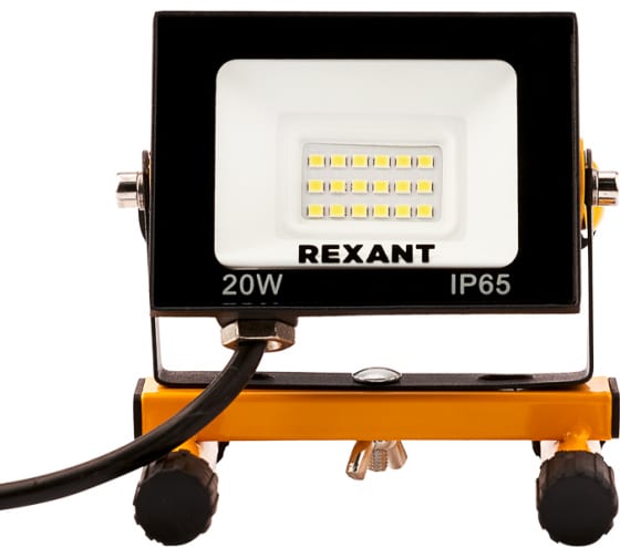 Прожектор с переноской REXANT EXPERT 20 Вт 1600 Лм 6500 K шнур с вилкой 0,5 м 605-020 4