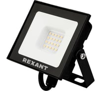 Светодиодный прожектор REXANT LED 30 Вт 2400 Лм 4000 K черный корпус 605-032