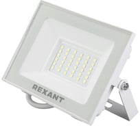 Светодиодный прожектор REXANT LED 50 Вт 4000 Лм 5000 K белый корпус 605-026