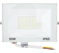 Светодиодный прожектор REXANT LED 50 Вт 4000 Лм 5000 K белый корпус 605-026 21687388