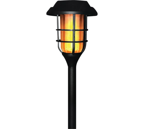 Садовый светильник СТАРТ с солнечной батареей и датчиком света САД 12LED Маори Факел