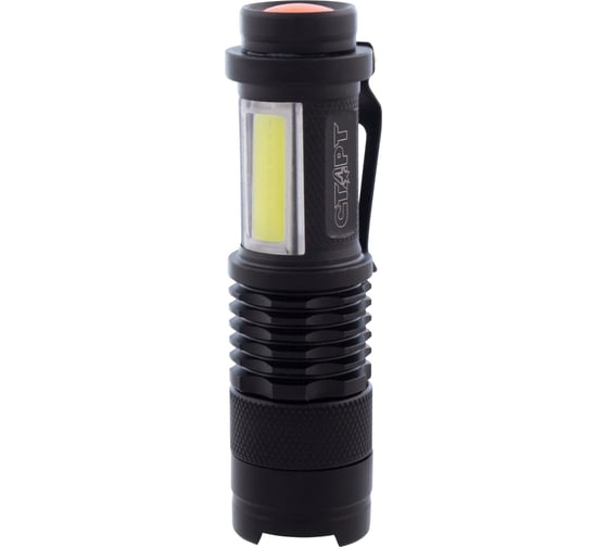 Светодиодный классический фонарь СТАРТ 4 режима освещения СТАРТ LHE 206C1 Black
