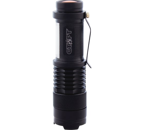 Светодиодный классический фонарь СТАРТ 4 режима освещения СТАРТ LHE 206C1 Black