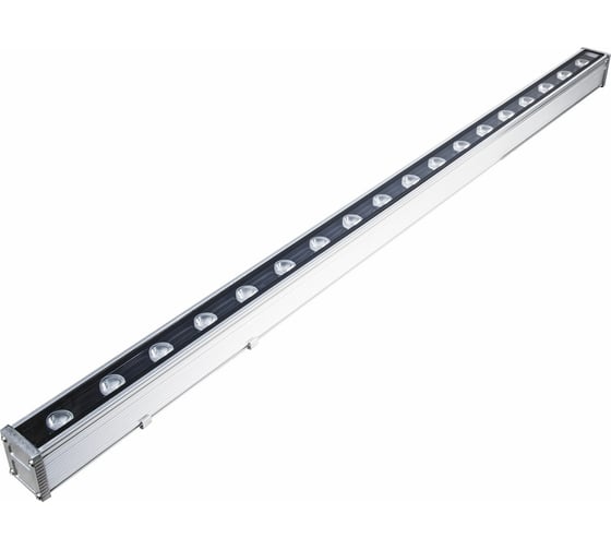 Светодиодный линейный прожектор Uniel ULF-L52-36W/6400K/L100 220V IP65 SILVER UL-00008366