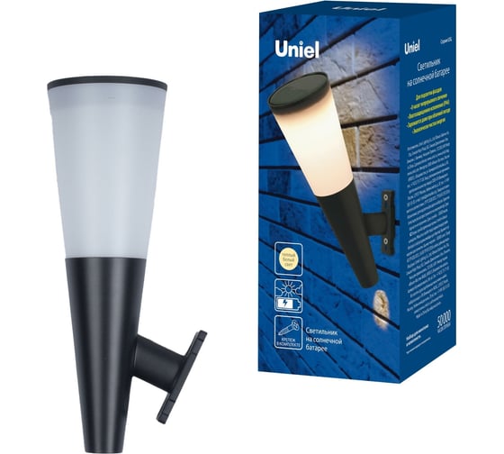 Светильник настенный на солнечной батарее Uniel USL-F-156/PM210 MADRID UL-00009368